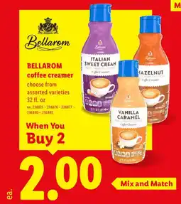 Lidl Bellarom coffee creamer offer