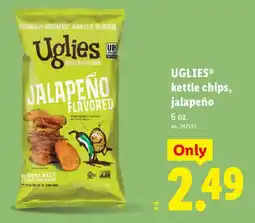 Lidl Uglies kettle chips offer