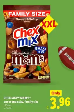Lidl Chex Mix M&M's sweet and salty offer