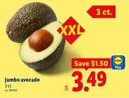 Lidl Lidl jumbo avocado offer