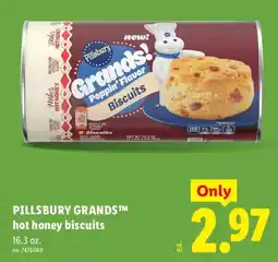 Lidl Pillsbury grands hot honey biscuits offer