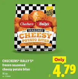 Lidl Checkers rally's frozen seasoned cheesy potato bites offer