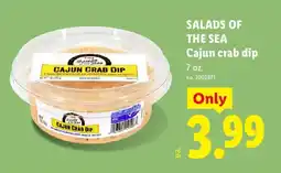 Lidl Salads of the sea cajun crab dip offer