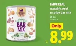 Lidl Imperial nuts wasabi sweet n spicy bar mix offer