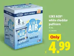 Lidl Like air white cheddar puffcorn offer