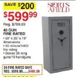Dunham's Sports Shorts Afield 40 Gun Fire Rated Safe offer