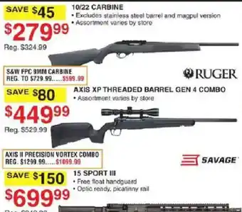Dunham's Sports Ruger 10/22 Carbine offer