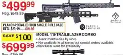 Dunham's Sports Radical Firearms Model 110 Trailblazer Combo offer
