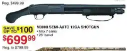 Dunham's Sports M3000 semi-auto 12ga shotgun offer