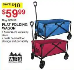 Dunham's Sports Wfs flat folding wagon offer