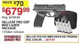 Dunham's Sports Springfield Armory Hellcat Pro Osp 9mm Laser Package offer