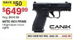 Dunham's Sports Canik Mete Mc9 Prime offer