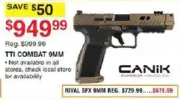 Dunham's Sports Canik Tti Combat 9Mm offer