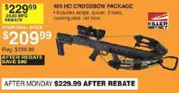Dunham's Sports Killer Instinct 405 HD Crossbow Package offer