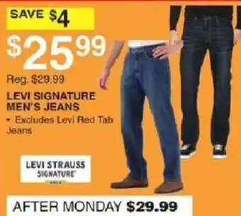 Dunham's Sports Levi Strauss Signature Men's Jeans offer