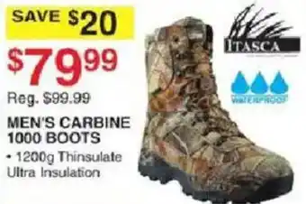 Itasca men's carbine 1000 boots