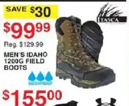 Dunham's Sports Itasca Men's Idaho 1200g Field Boots offer