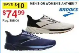 Dunham's Sports Brooks Men's or Women's Anthem 7 offer