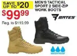 Dunham's Sports Bates Men's Tactical Sport 2 Side-Zip Work Boots offer