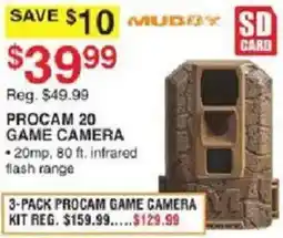 Dunham's Sports Mudry procam 20 game camera offer