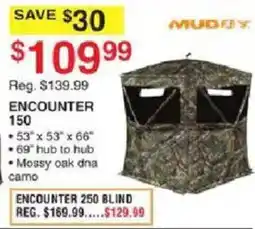 Dunham's Sports Mud Boss Encounter 150 offer
