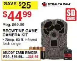 Dunham's Sports Stealth Cam Browtine Game Camera Kit offer