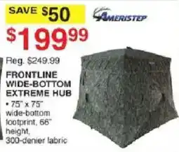 Dunham's Sports Ameristep Frontline Wide-Bottom Extreme Hub offer
