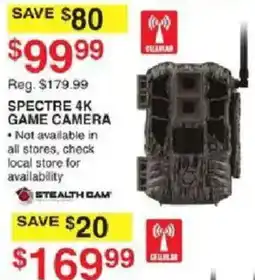Dunham's Sports Stealth Cam Spectre 4K Game Camera offer
