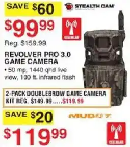 Dunham's Sports Stealth Cam revolver pro 3.0 game camera offer