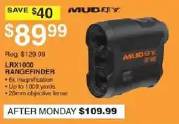 Dunham's Sports Muddy Lrx1000 Rangefinder offer