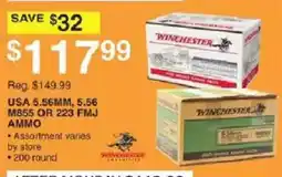 Dunham's Sports Winchester ammo offer