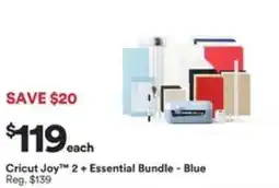 Michaels Cricut Joy 2 + Essential Bundle - Blue offer