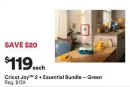 Michaels Cricut Joy 2 + Essential Bundle - Green offer