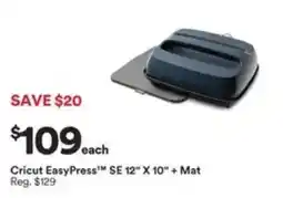 Michaels Cricut EasyPress SE offer