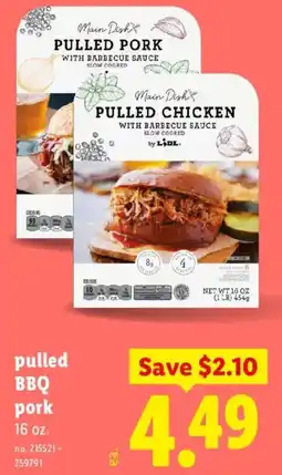 Lidl Libb pulled bbq pork offer