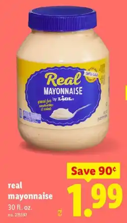 Lidl Real mayonnaise by Lidl offer