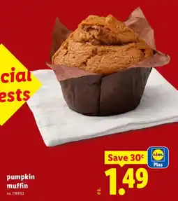 Lidl Lidl pumpkin muffin offer