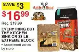 Dunham's Sports Antler King Everything But The Kitchen Sink Or 33 Lb. Extreme Block offer