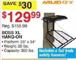 Dunham's Sports Muddy Boss XL Hang-On offer