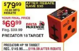 Dunham's Sports Delta McKenzie Predator 18 Target offer