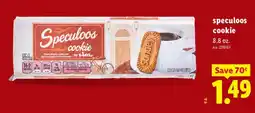 Lidl Lidl speculoos cookie offer