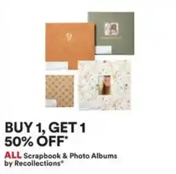 Michaels All Scrapbook & Photo Albums by Recollections offer