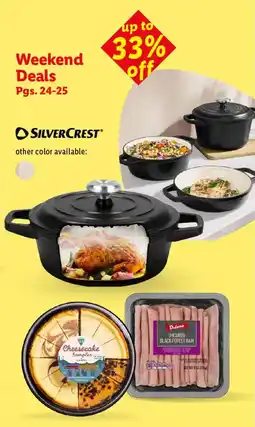 Lidl Silvercrest cookware offer