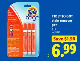 Lidl Tide to go stain remover pen offer