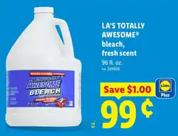 Lidl La's totally awesome bleach offer