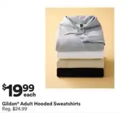 Michaels Gildan Adult Hooded Sweatshirts offer