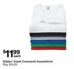 Michaels Gildan Adult Crewneck Sweatshirts offer