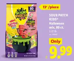 Lidl Sour Patch Kids Halloween mix offer