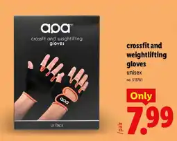 Lidl Aoa crossfit and weightlifting gloves offer