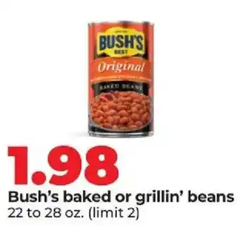 Bush's baked or grillin' beans